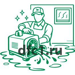 Сушка и уборка после потопа в Нижневартовске